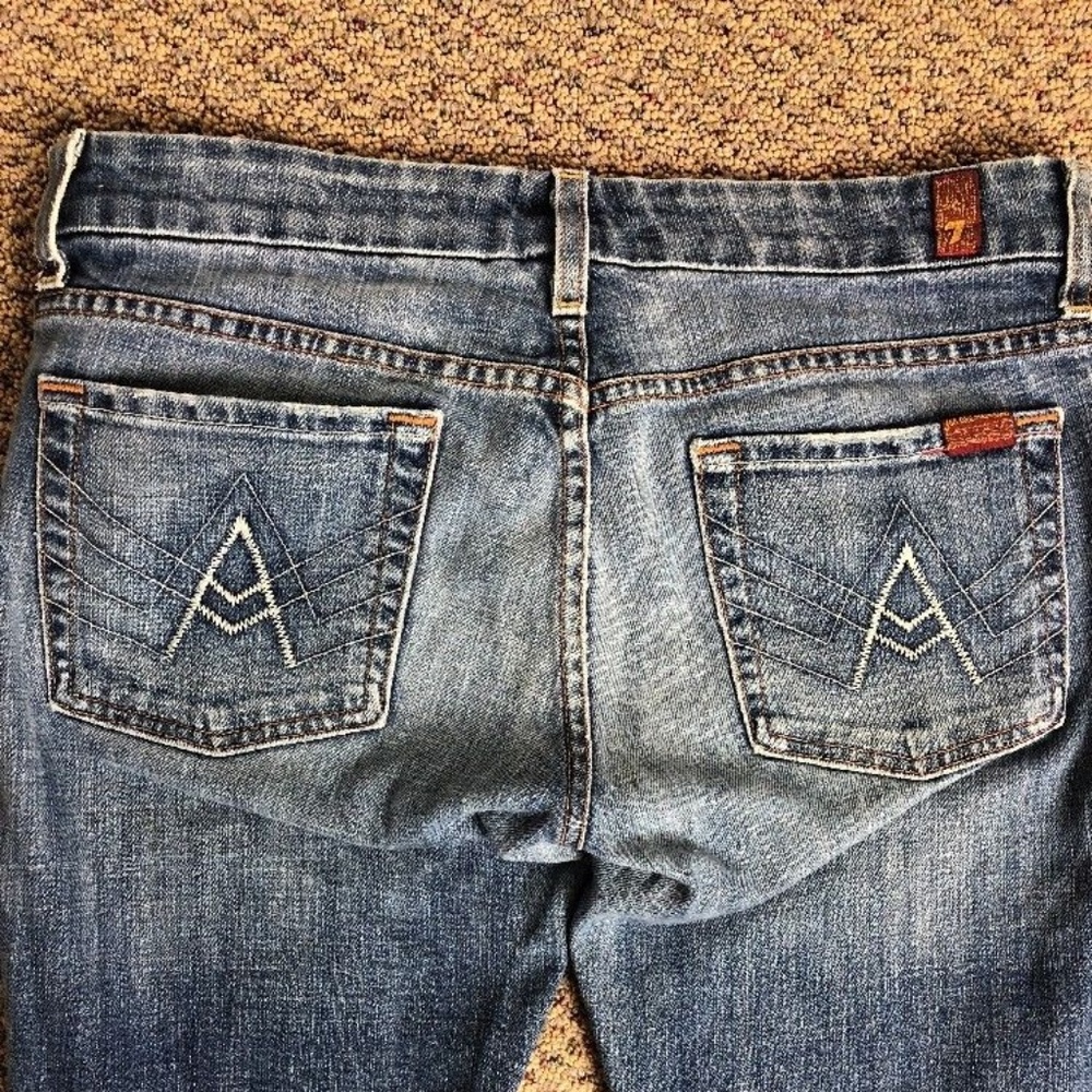 7 For All Mankind A Pocket Jeans 28 X 31